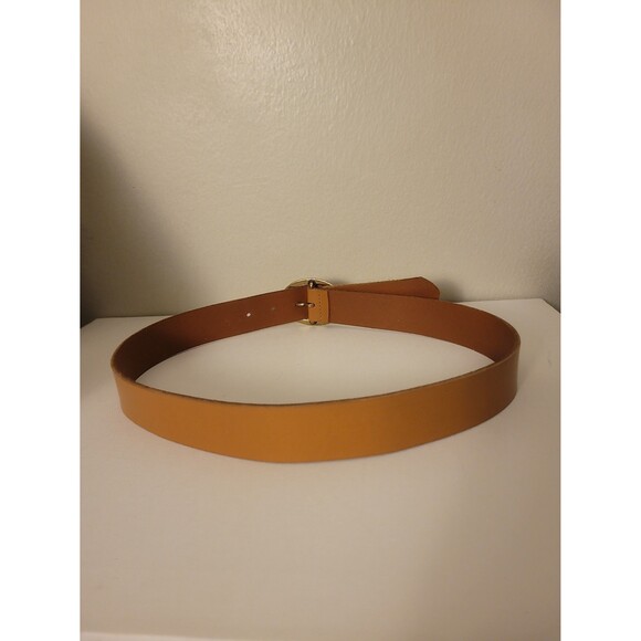 Anthropologie Honey Brown Leather Boho Belt Sz S - Picture 4 of 8